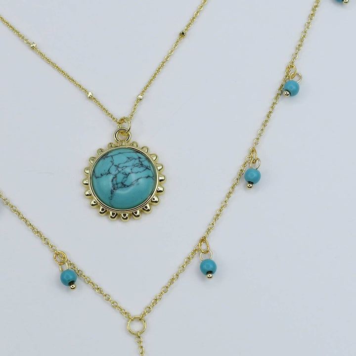 Turquoise Harmony Layered Necklace
