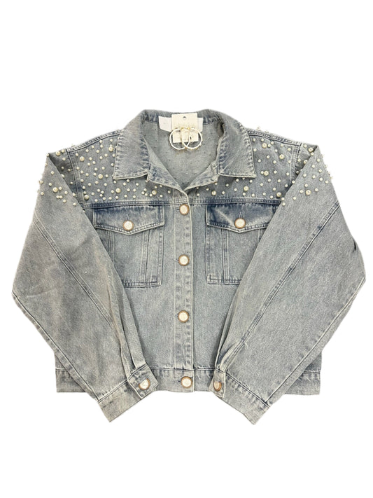 Denim Pearl Jacket