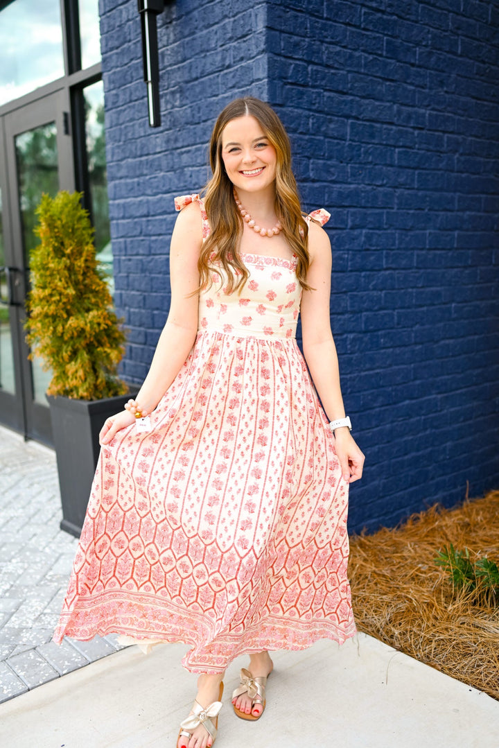 Pink Pearl Maxi Dress