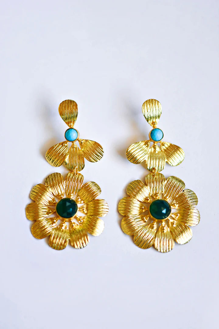 Farrah Floral Earrings