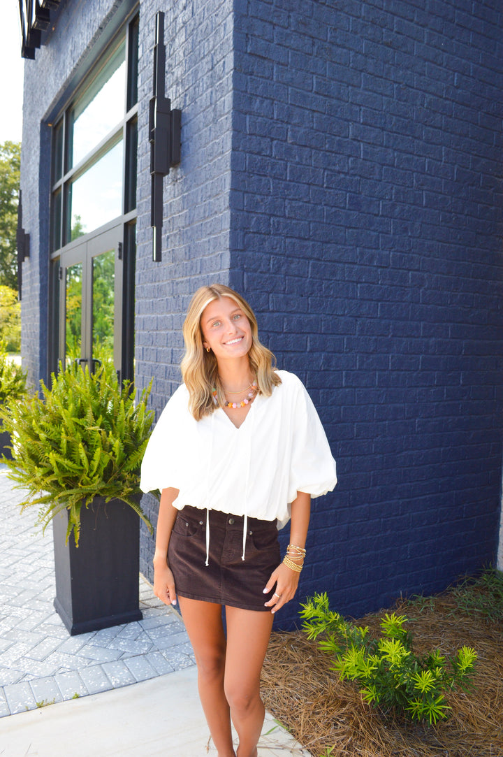 Chocolate Fever Micro Mini Skirt - Daze Denim
