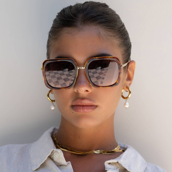 Lulu Sunglasses : Brown