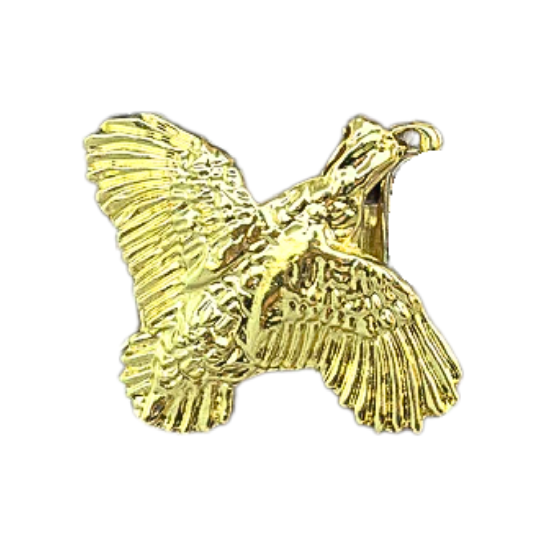 Pheasant Interchangeable Belt Buckle w/ Gold Finish