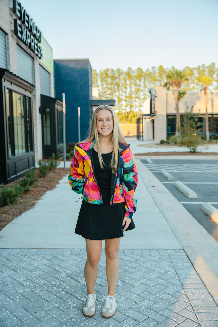 Black Scallop Kourt Dress