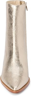 Caty Ankle Boot - Gold Crinkle