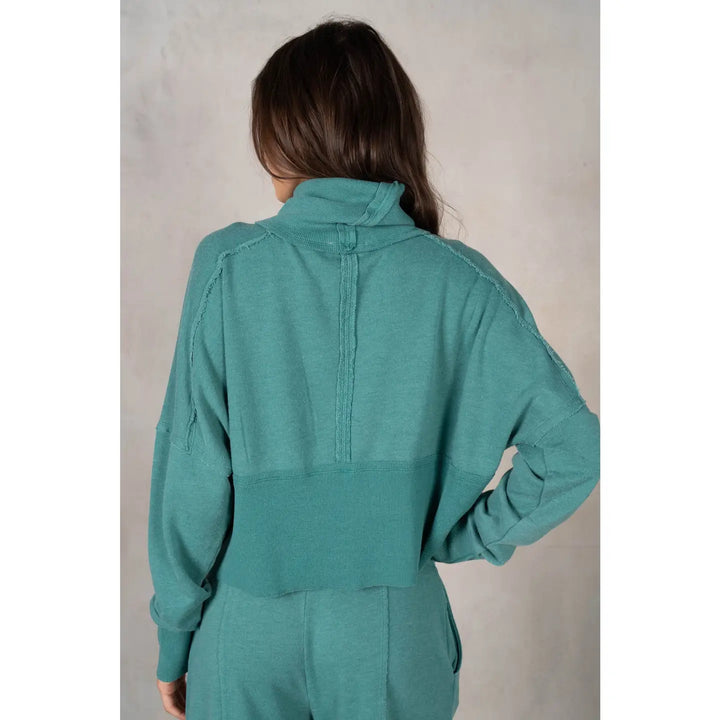 Terry Turtleneck Lounge Set