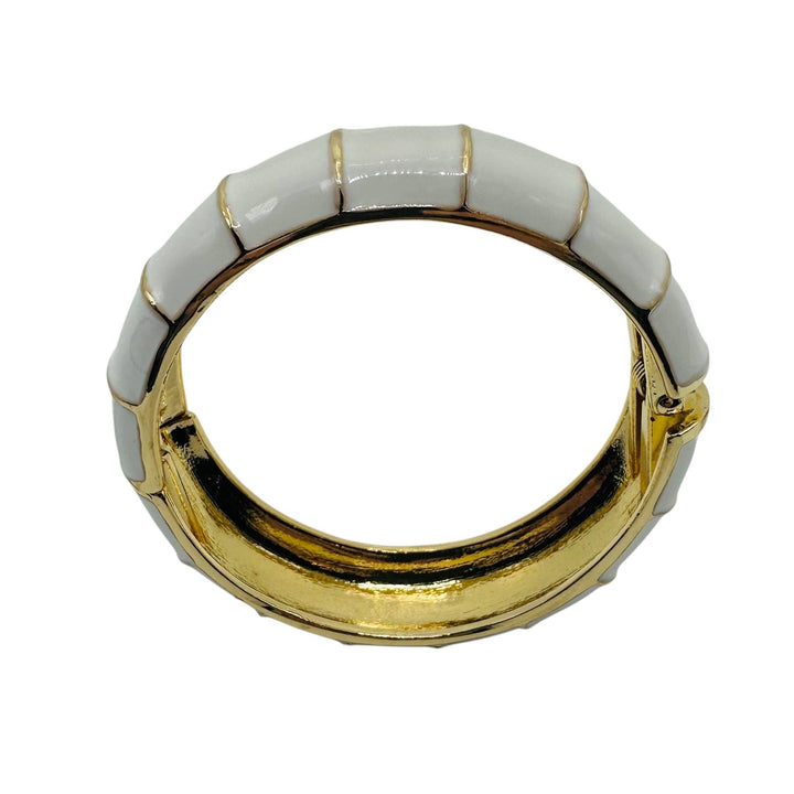 White Bamboo Bracelet