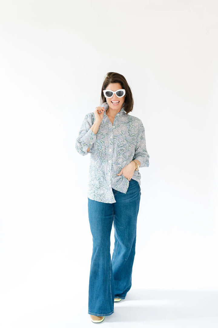 Ava Long Sleeve Button Down