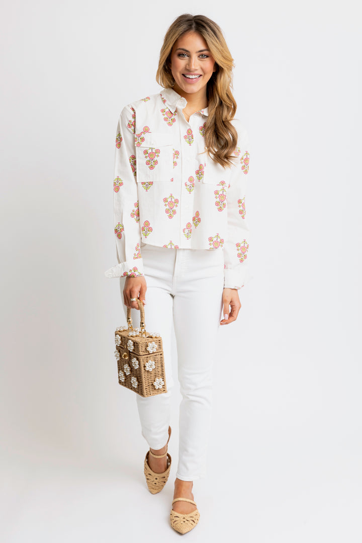 Digital Floral Top