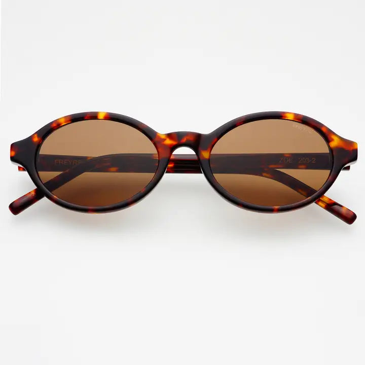 Zoe Sunglasses in Tortoise - Freyrs
