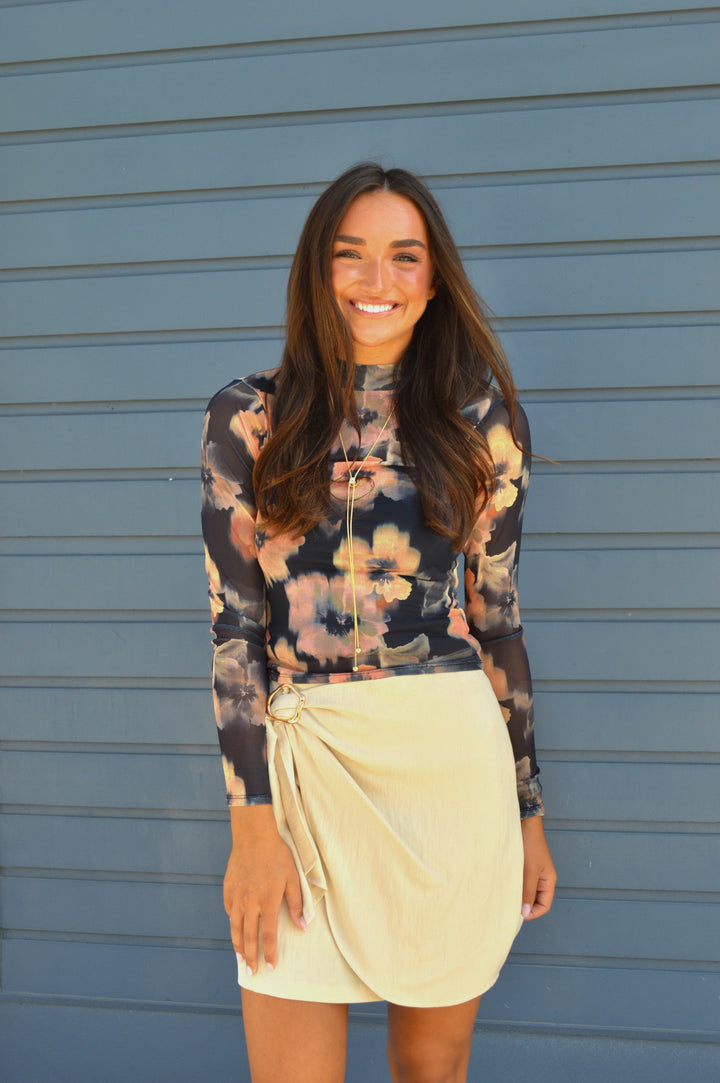 Garden Grit Knit Top