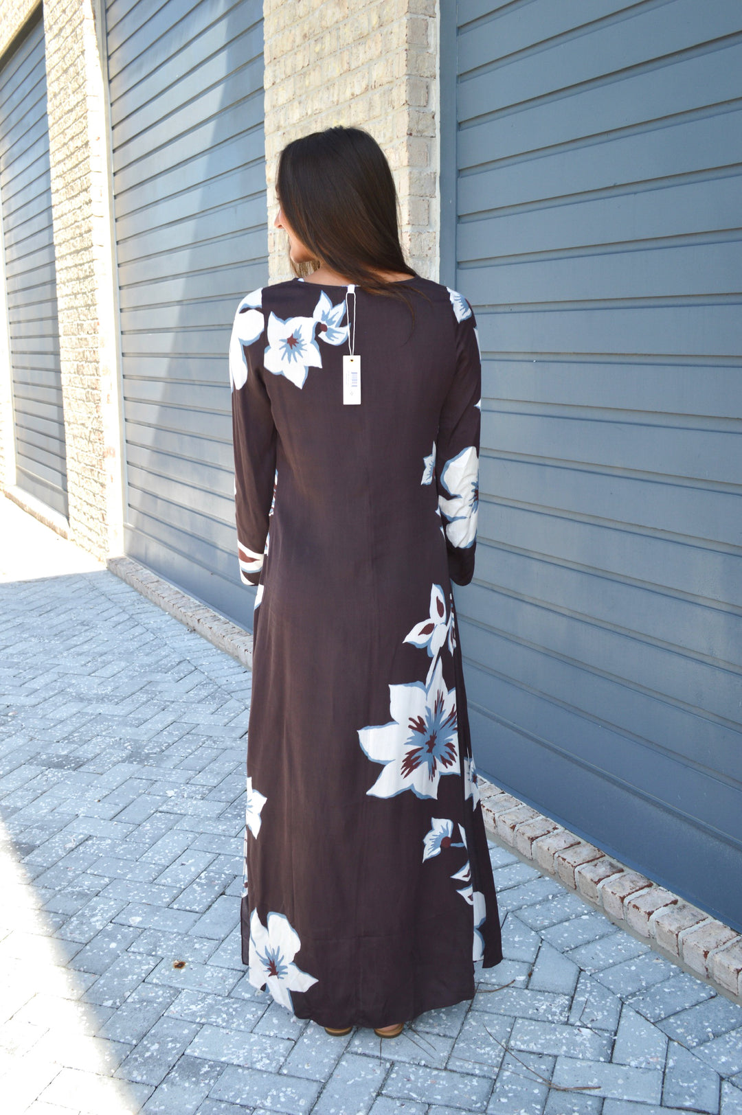 Parker Maxi Dress in Solid Ganache