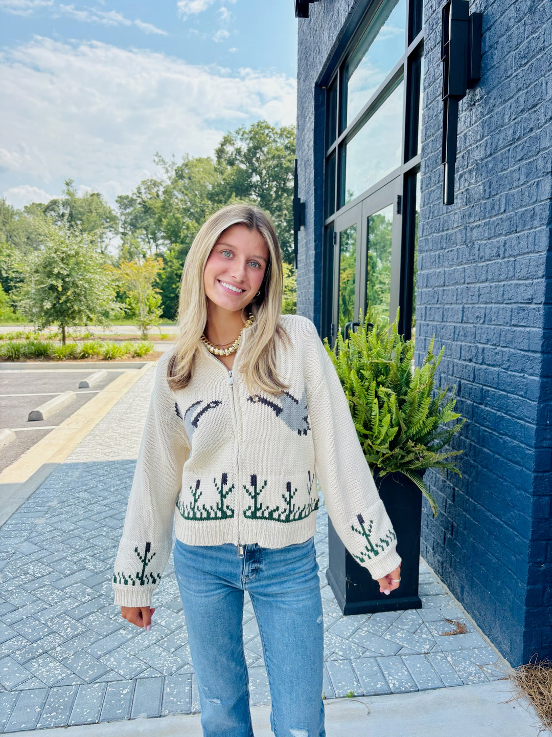 Songbird Zip Sweater