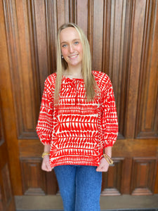 Red Rowan Top