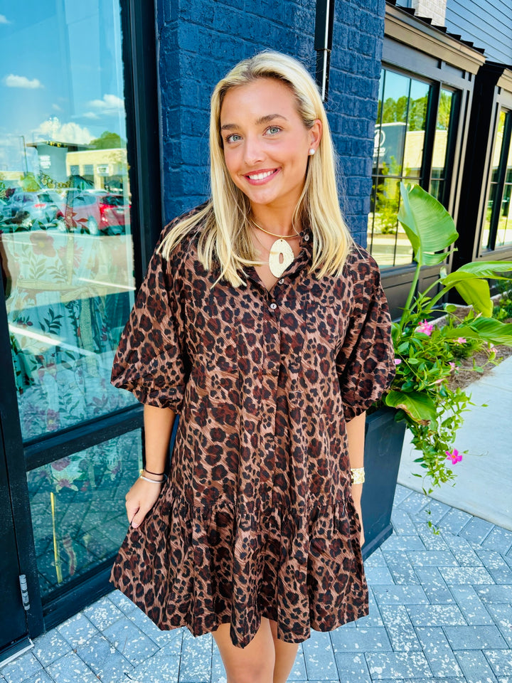 The Ana Leopard Dress