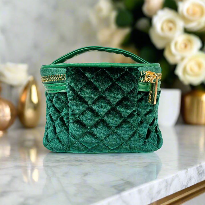 Getaway Jewelry Case - Emerald Velvet