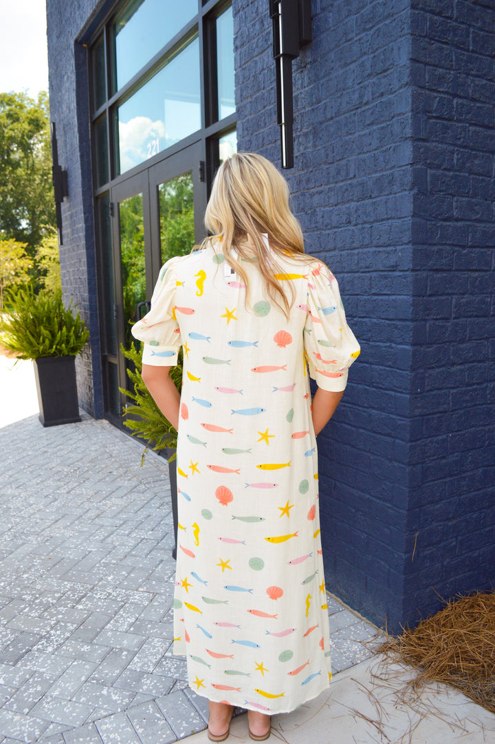 Ivory Marina Maxi Dress