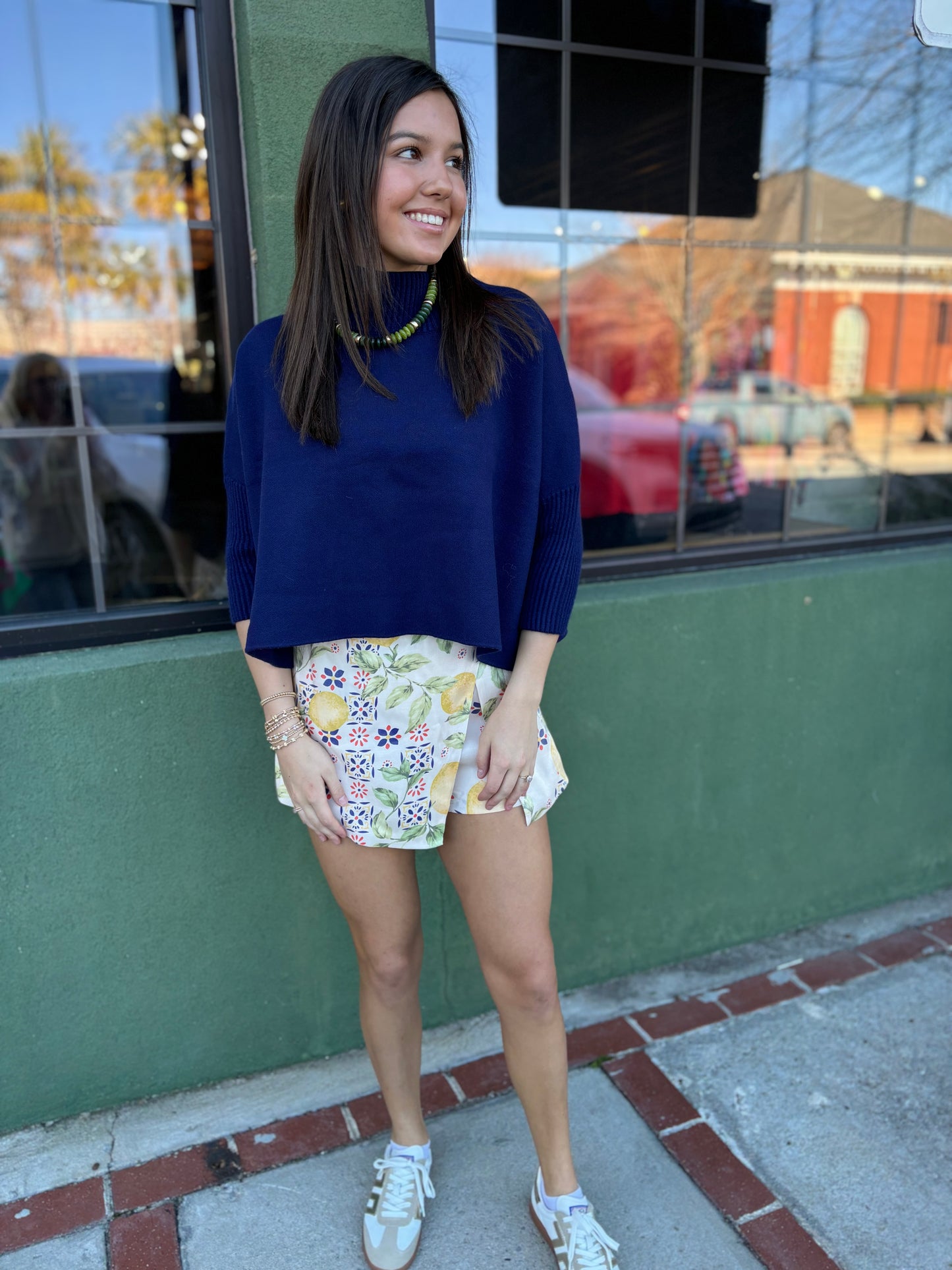 Lemon Poppy Skort