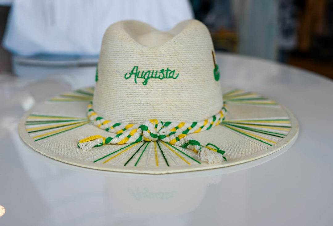 Hole in One Green Palm Hat