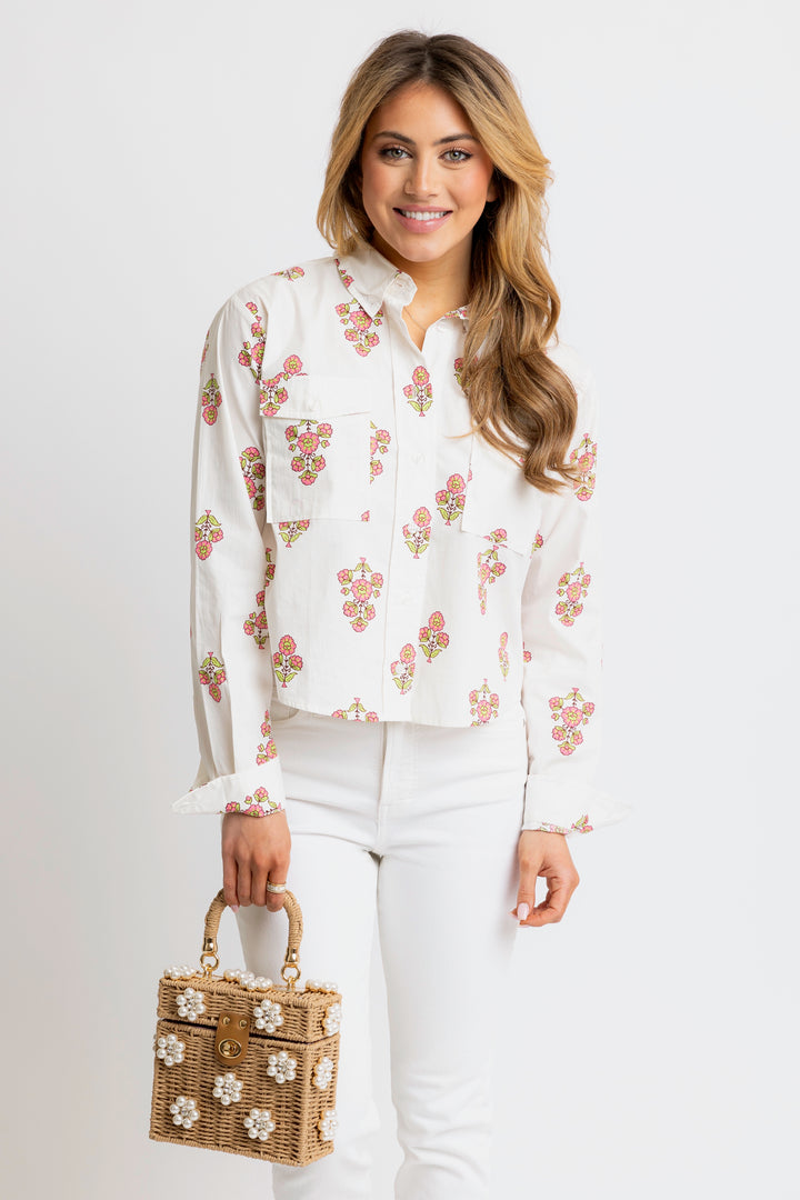 Digital Floral Top