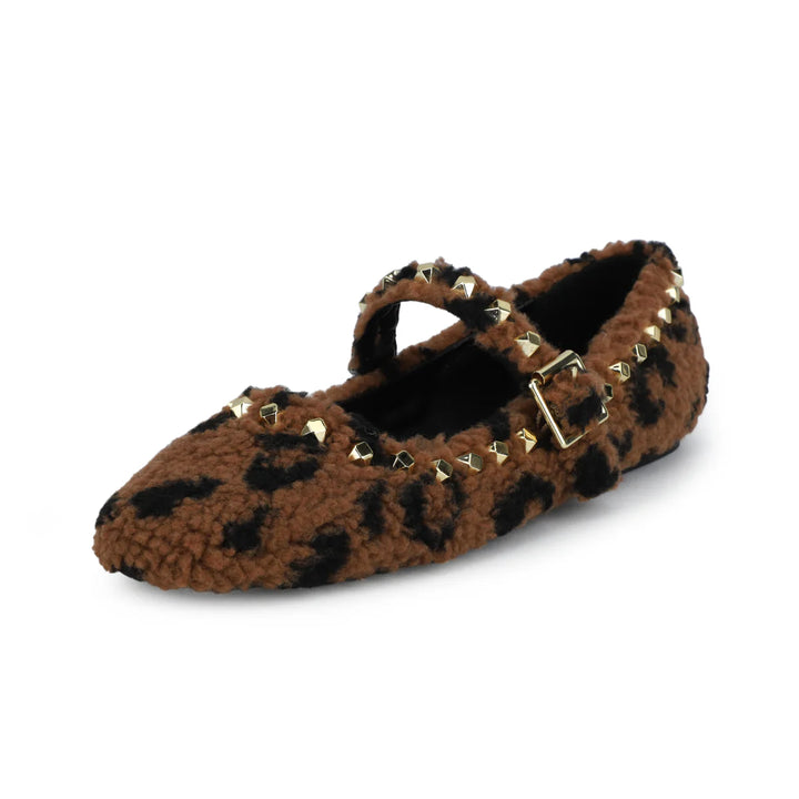 Leopard Impress Ballet Shoes