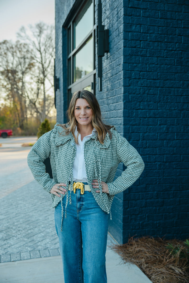 Check Me Out Quilted Jacket