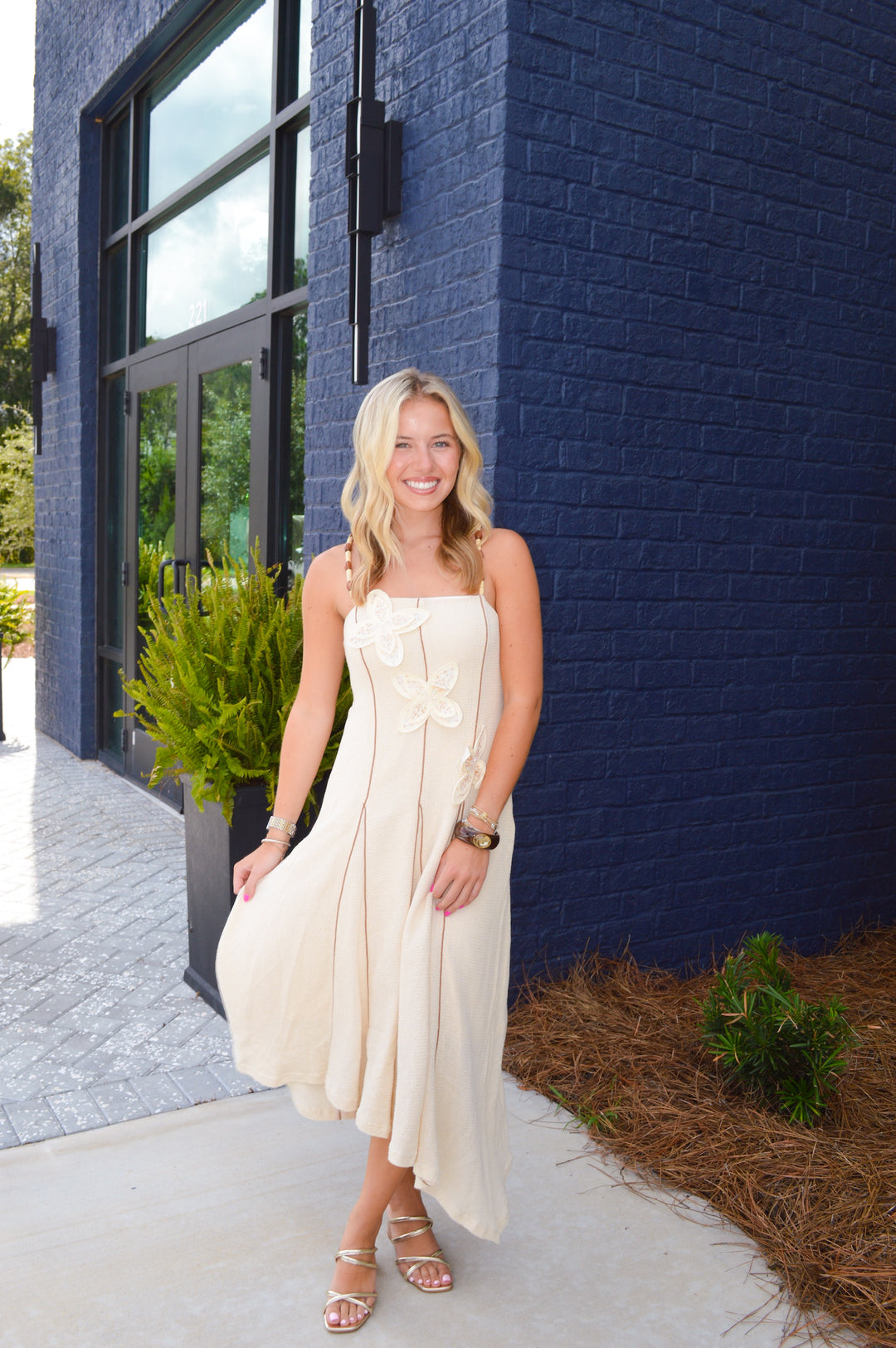 Sand Clouds Knit Dress