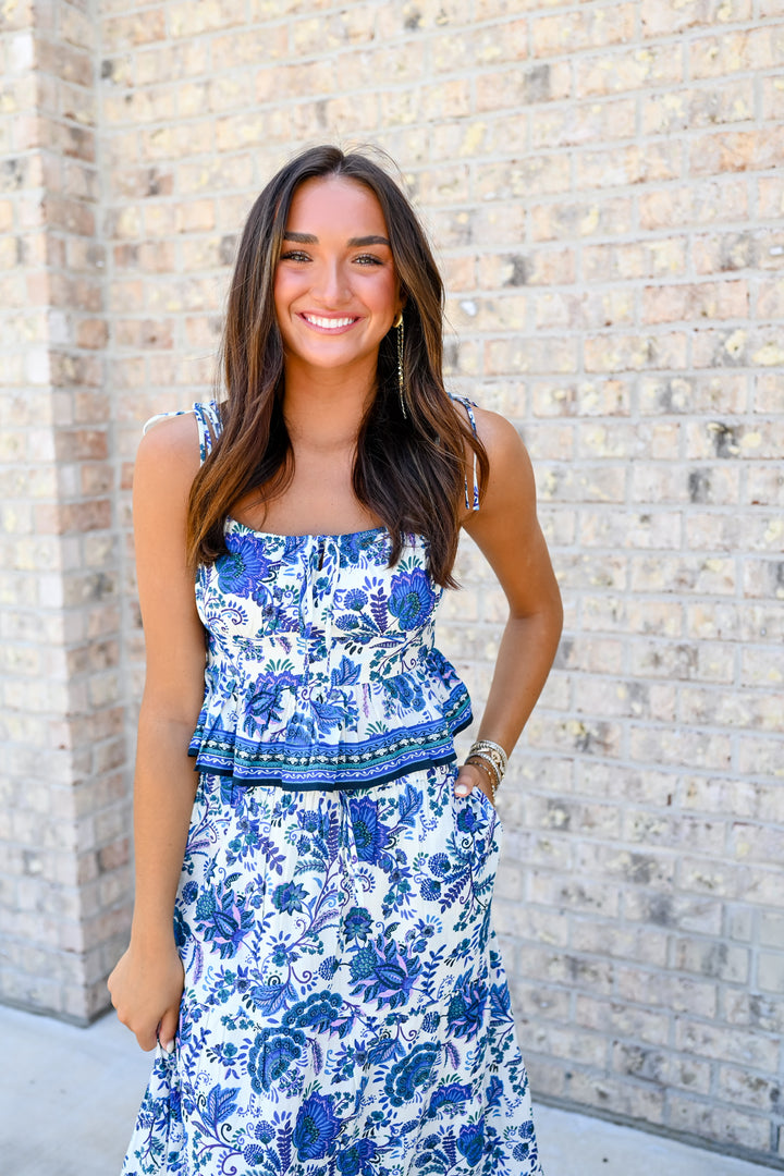 Lotus Maxi Skirt Set