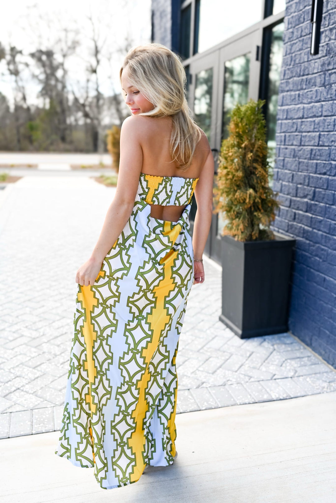 Roma Strapless Dress