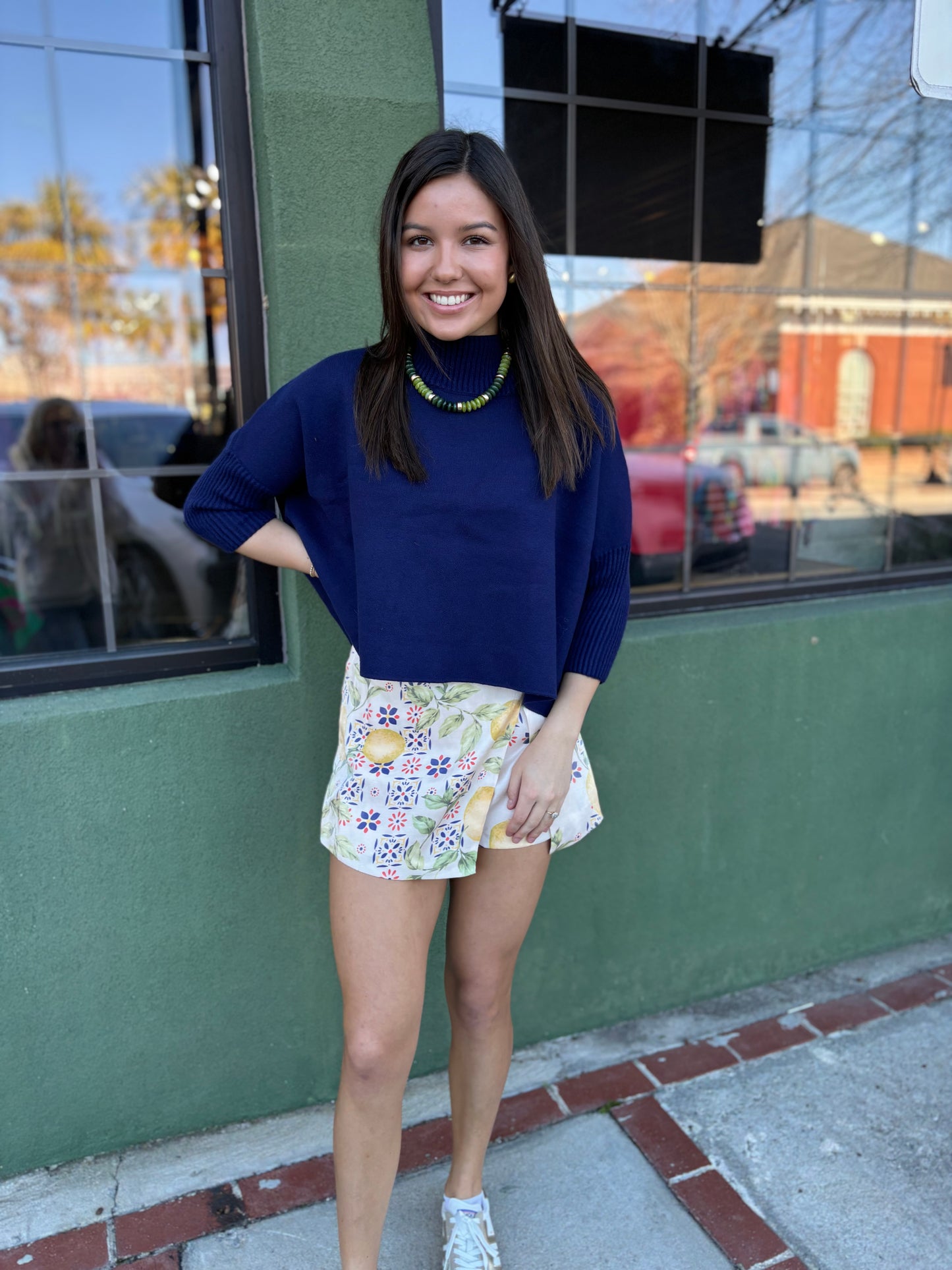 Lemon Poppy Skort