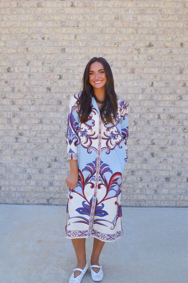 Eliza Dress in Arabesque