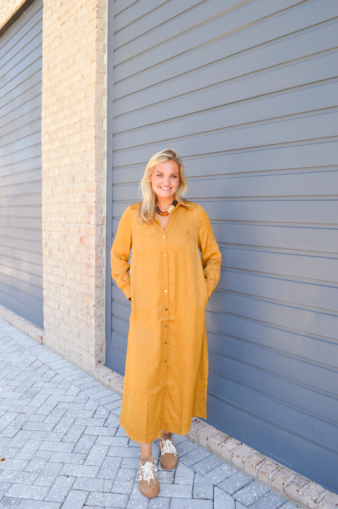 Harvest Gold Harper Dress