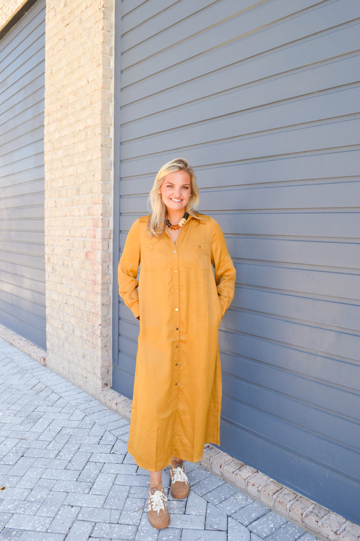 Harvest Gold Harper Dress