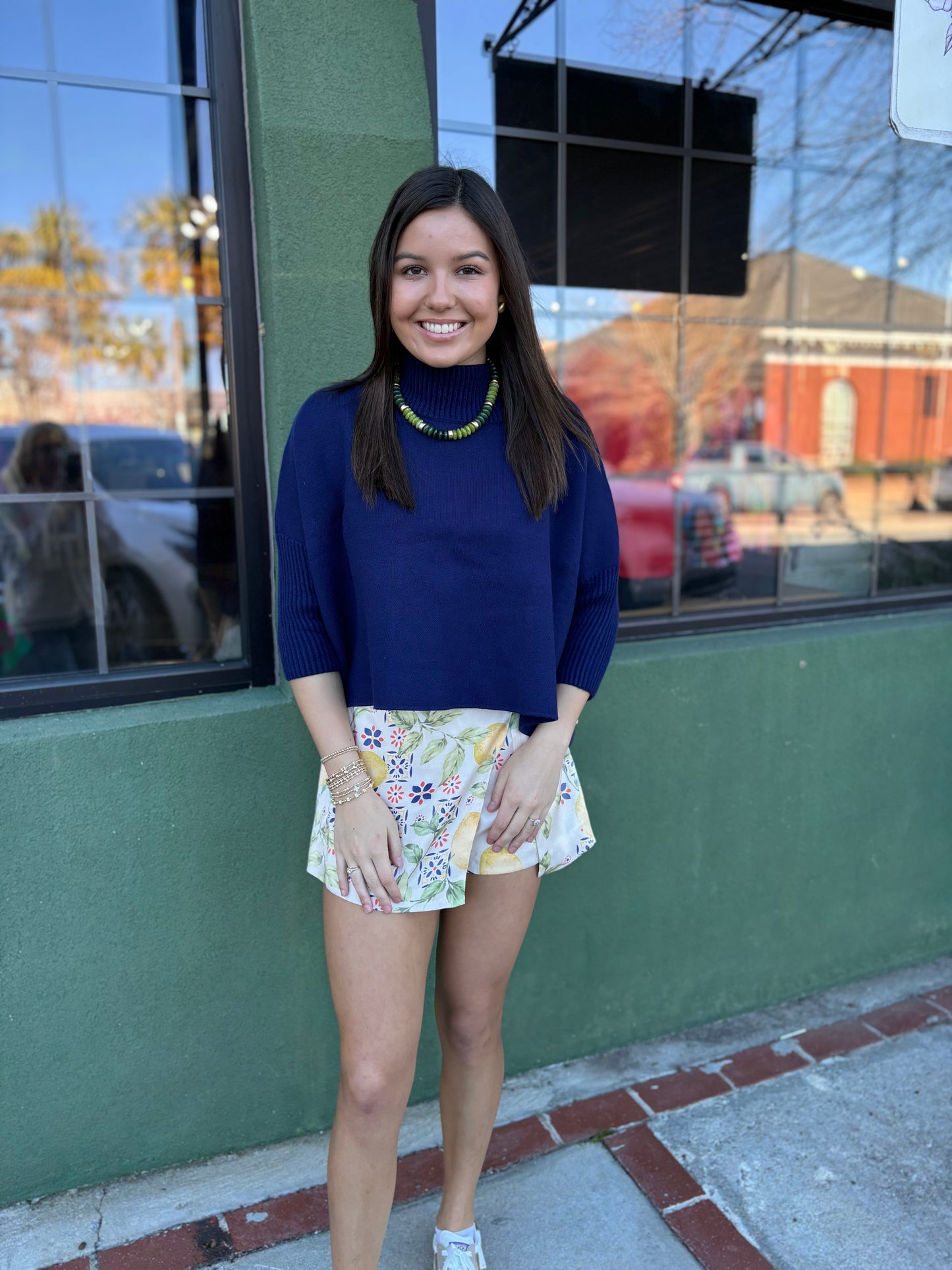 Lemon Poppy Skort