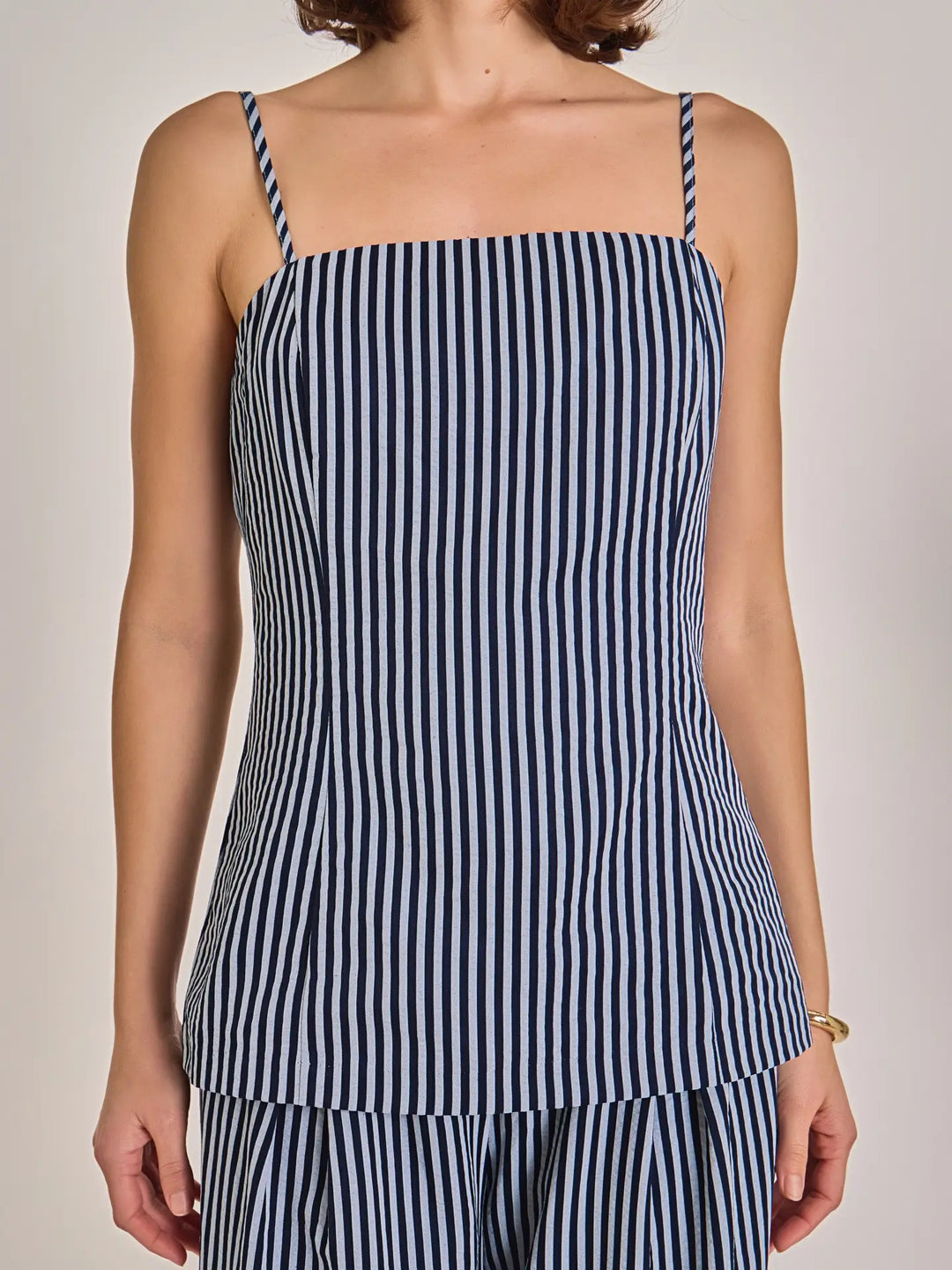 Midtown Striped Pant Set