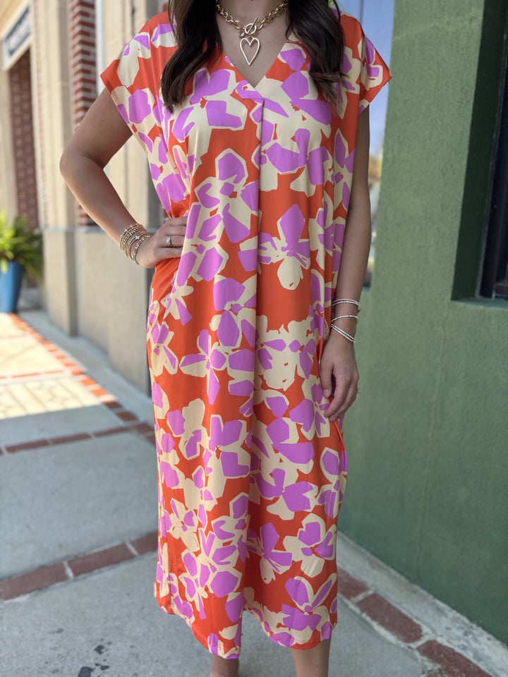 Floral Bloom Shirt Dress