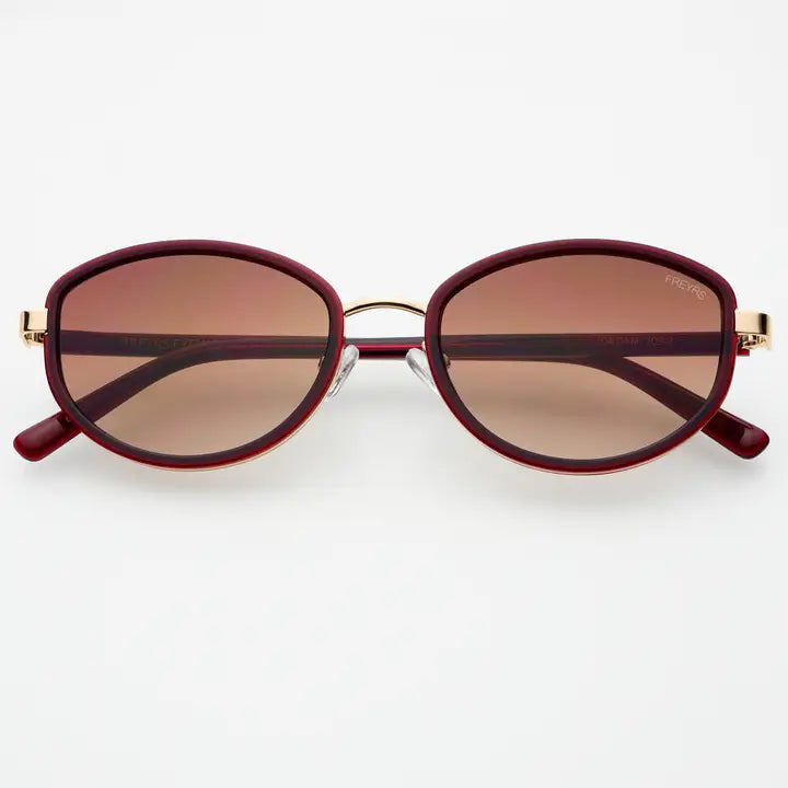 Jordan Sunglasses in Burgundy - Freyrs