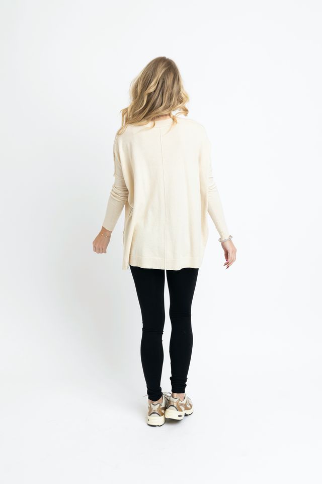 Cashmere Blend Crewneck Sweater