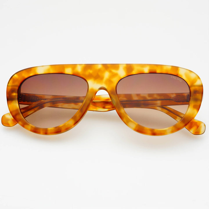 Jetsetter Sunglasses: Honey Tortoise