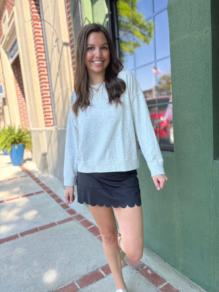 Ash Grey Sweatshirt