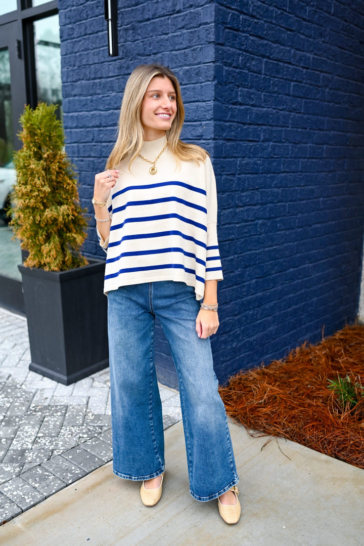 Sylvie Wide Leg Premium Denim