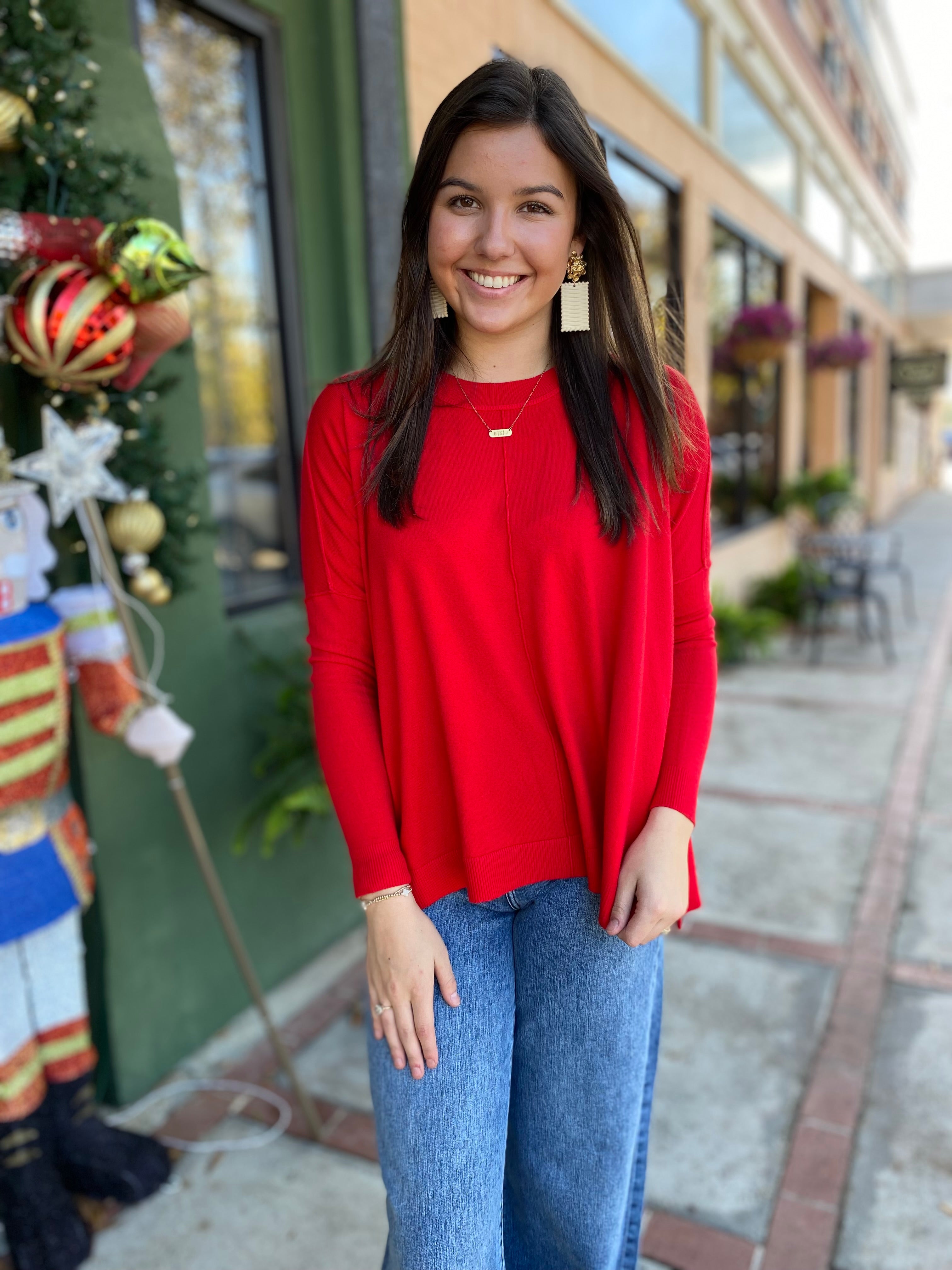 Red Novelty Sweater