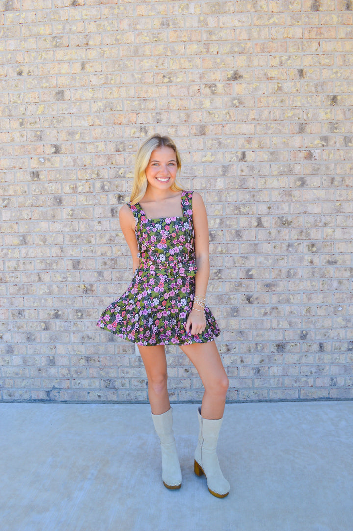 Merritt Dress in Twilight Vine