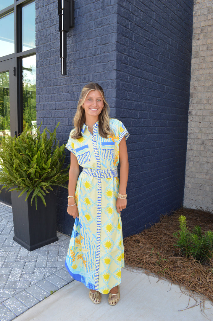 Golden Reef Willa Dress