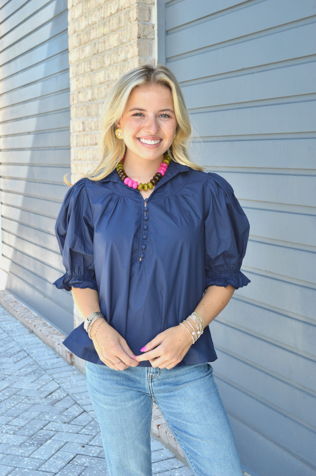 Sapphire Short Sleeve Top