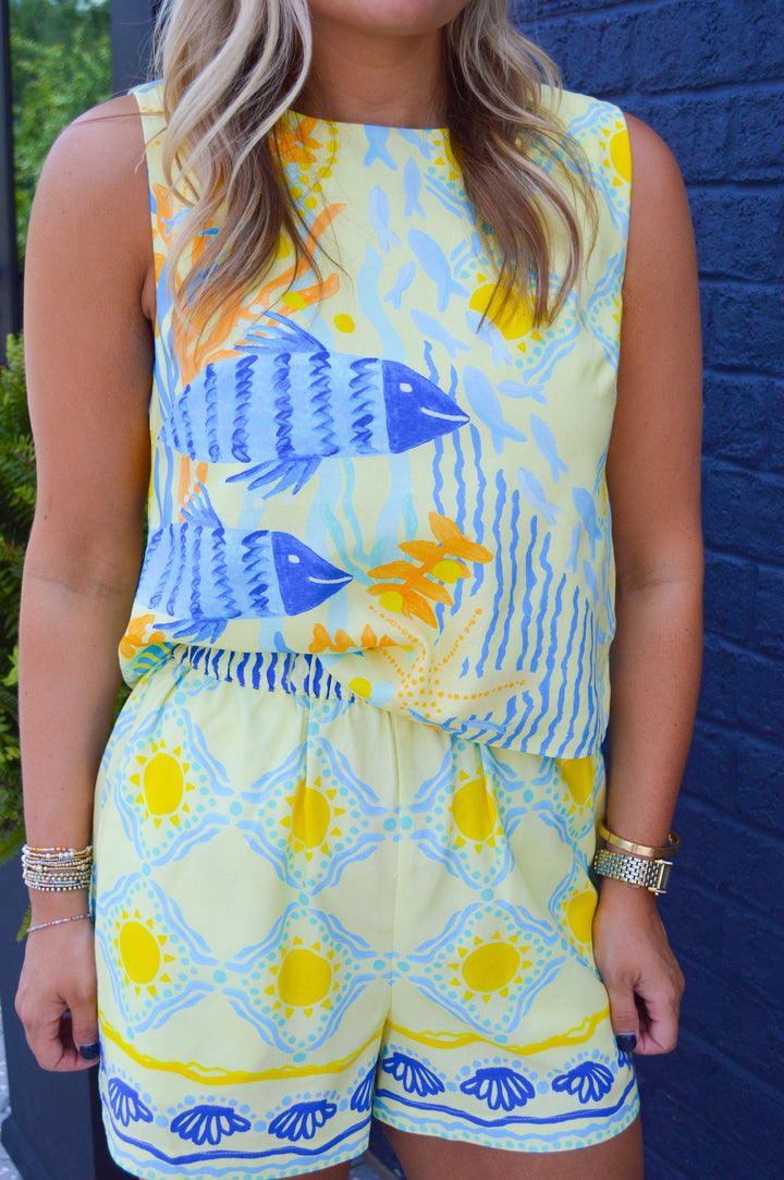 Golden Reef Shorts