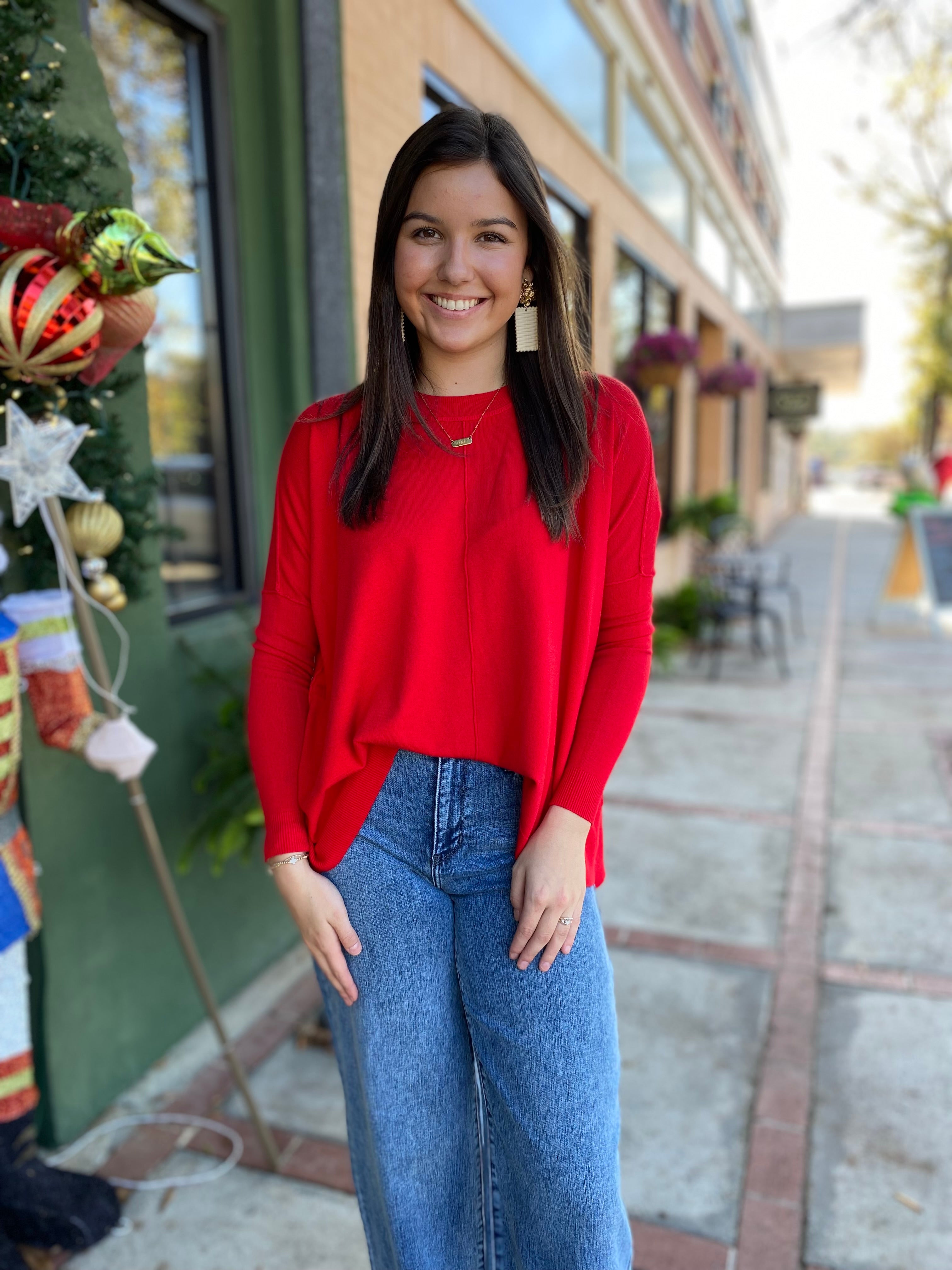 Red Novelty Sweater