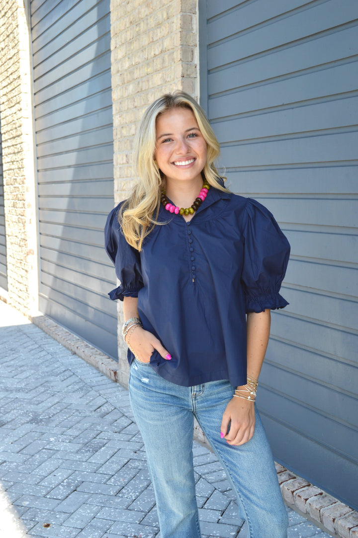 Sapphire Short Sleeve Top