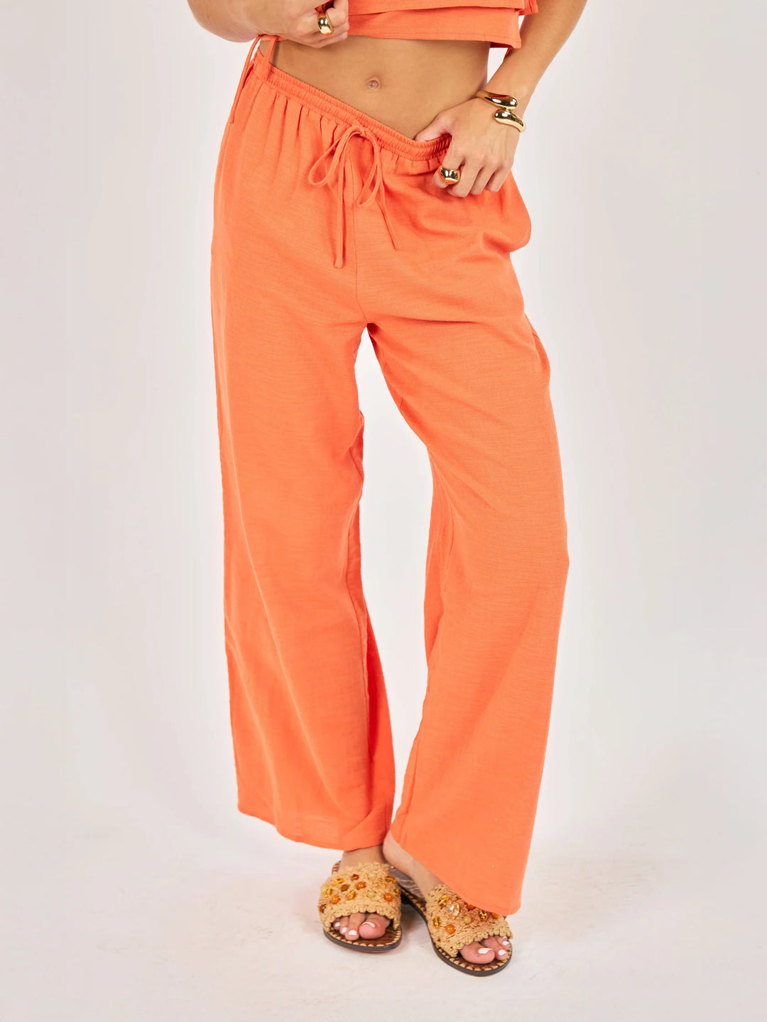 Good Day Orange Tank Set