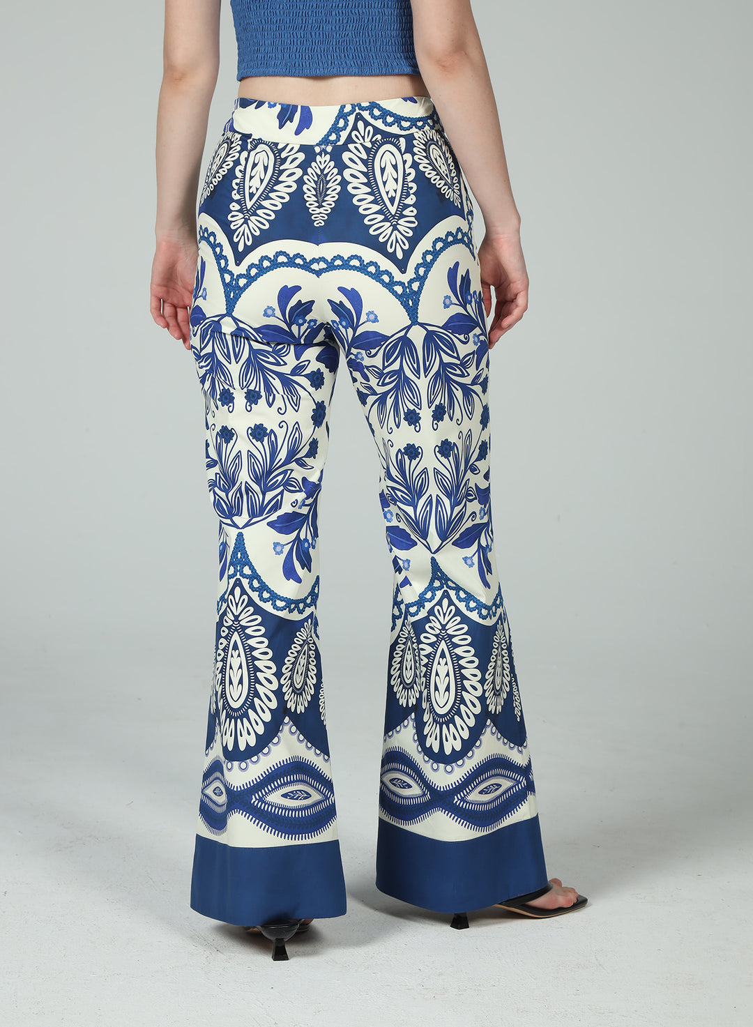 Paisley Paradise High Rise Flare Pants